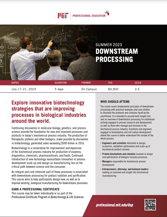 Downstream Processing - Brochure Image