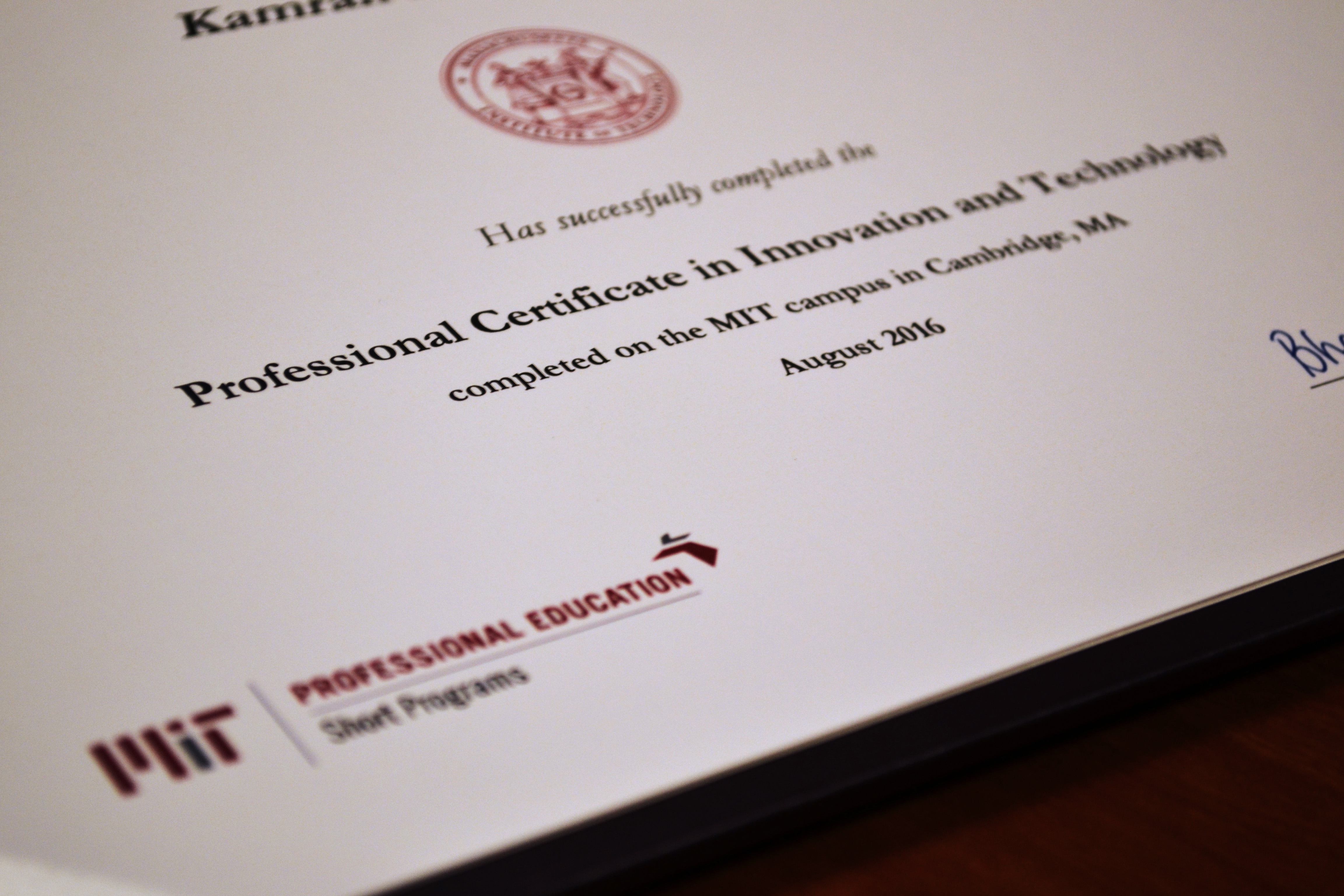 PROGRAMS Professional Education