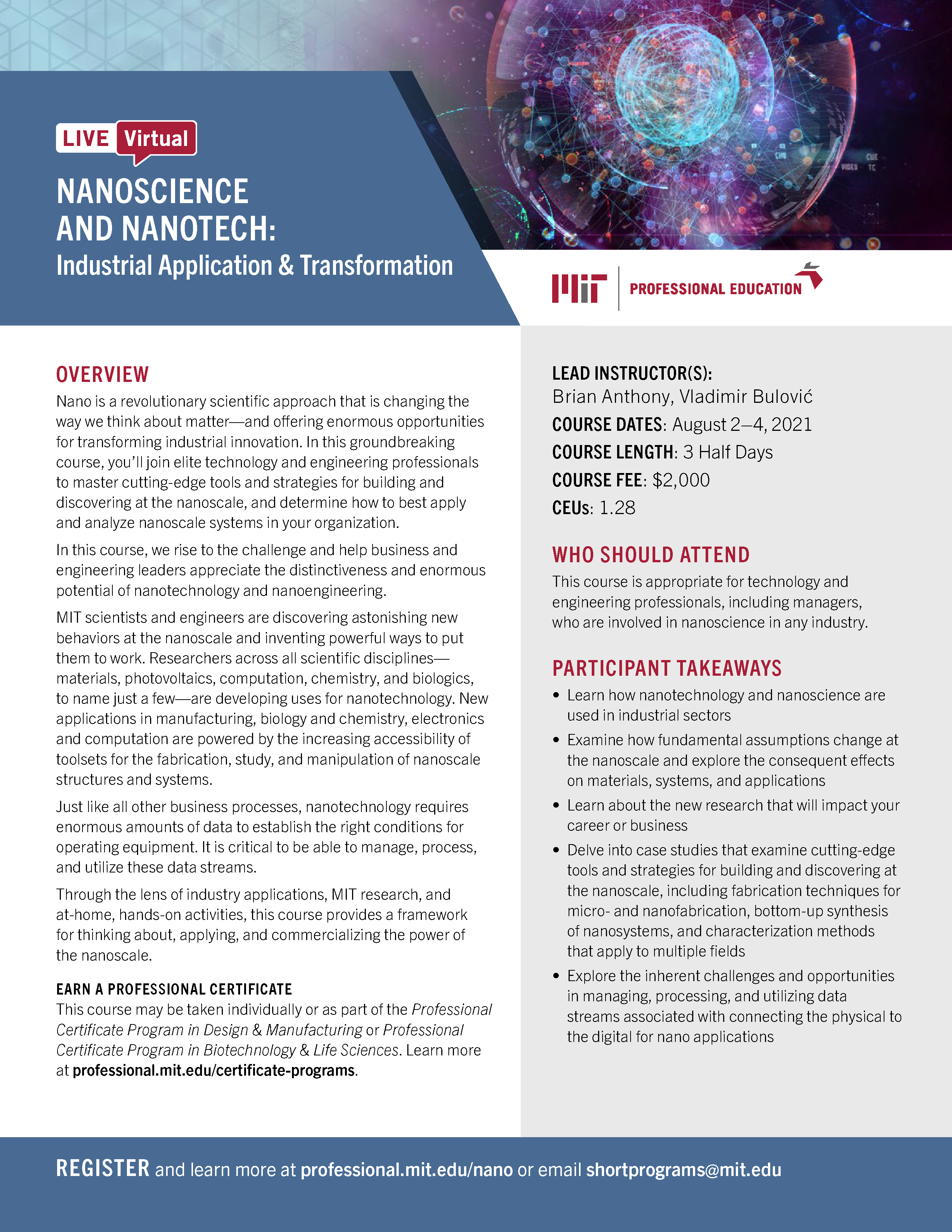 SP - Nanoscience and Nanotech 2021 - Brochure Image
