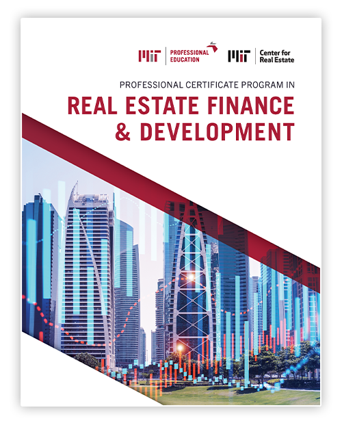 2022 Brochure - Real Estate Finance & Development Cert Brochure