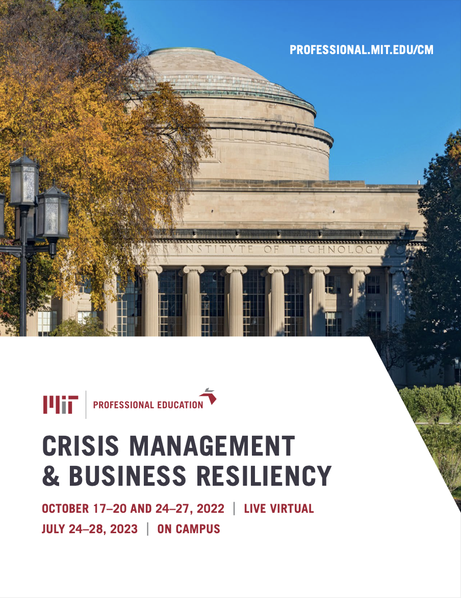 Crisis Management Brochure 2022