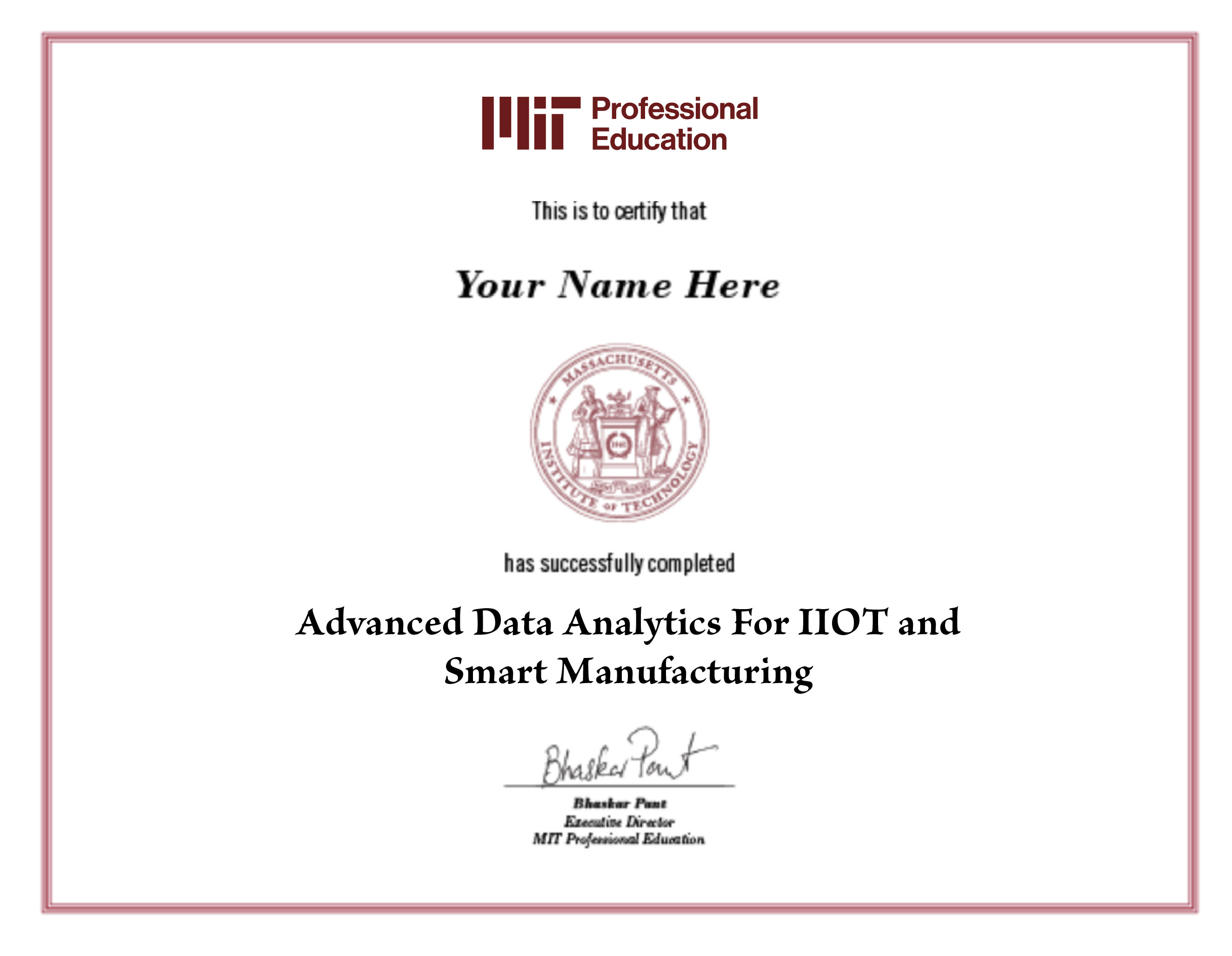 Advanced Data Analytics For IIOT and Smart Manufacturing