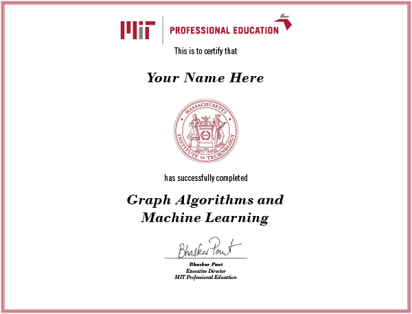 Graph Algorithms cert image