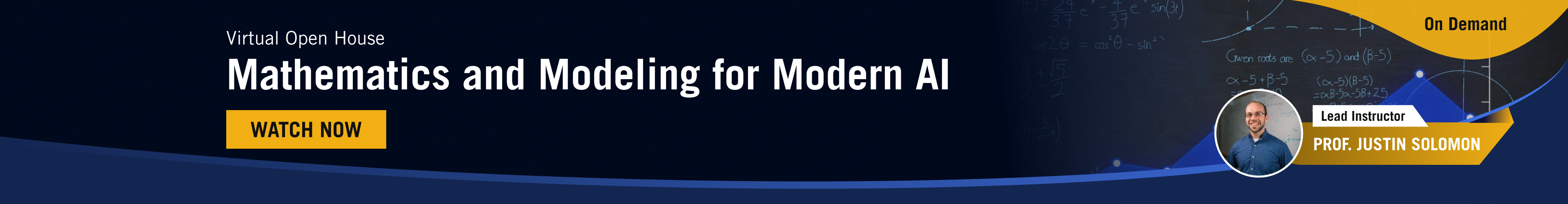 Mathematics and Modeling for Modern AI