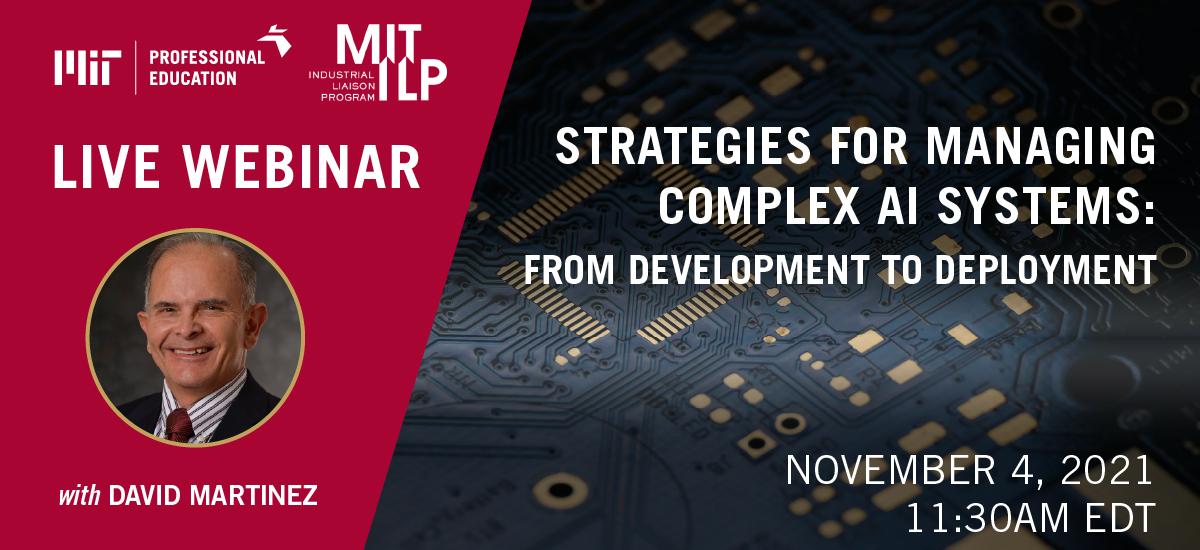 SP - Strategies for Managing Complex AI Systems - Event Image