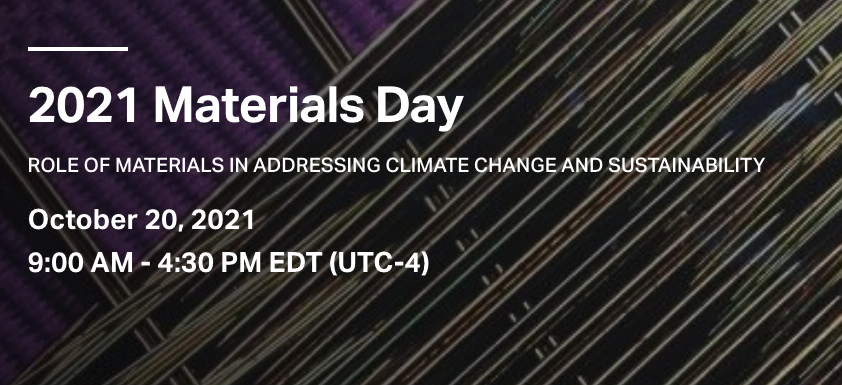 Materials Day - Event Image