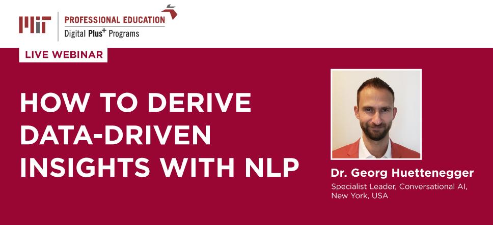 [Live Workshop] Deriving Data-driven Insights with NLP