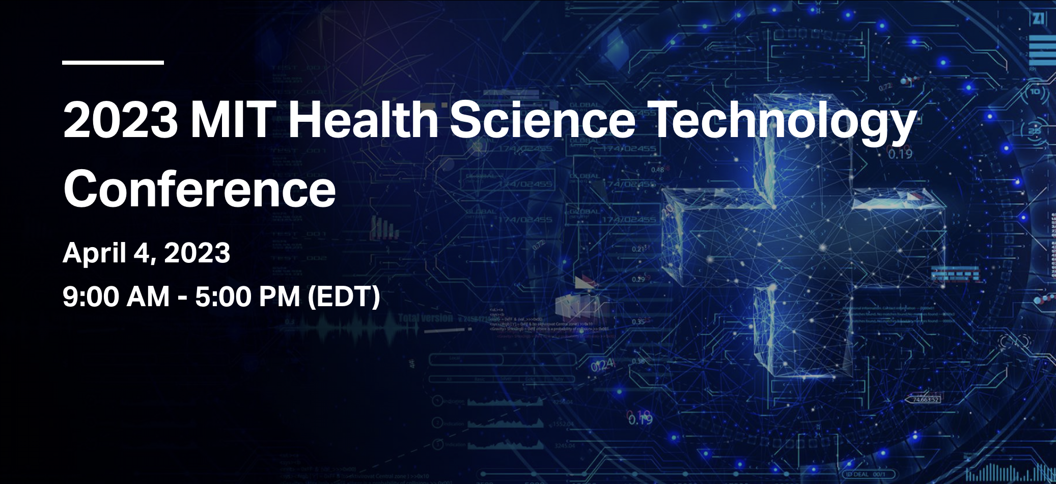 2023 MIT Health Science Technology Conference