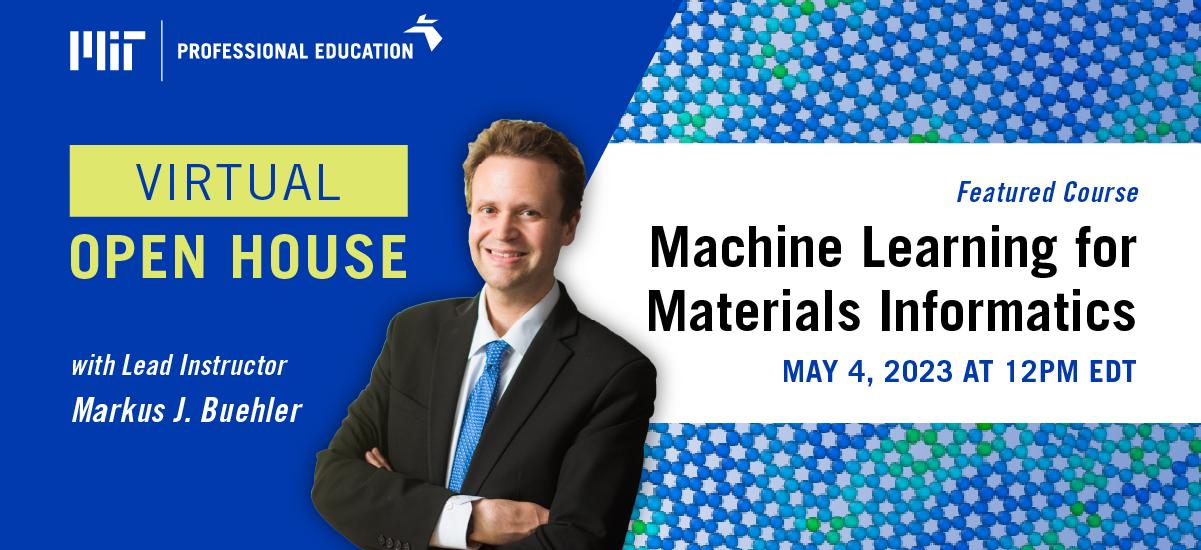 Open House: Machine Learning for Materials Informatics