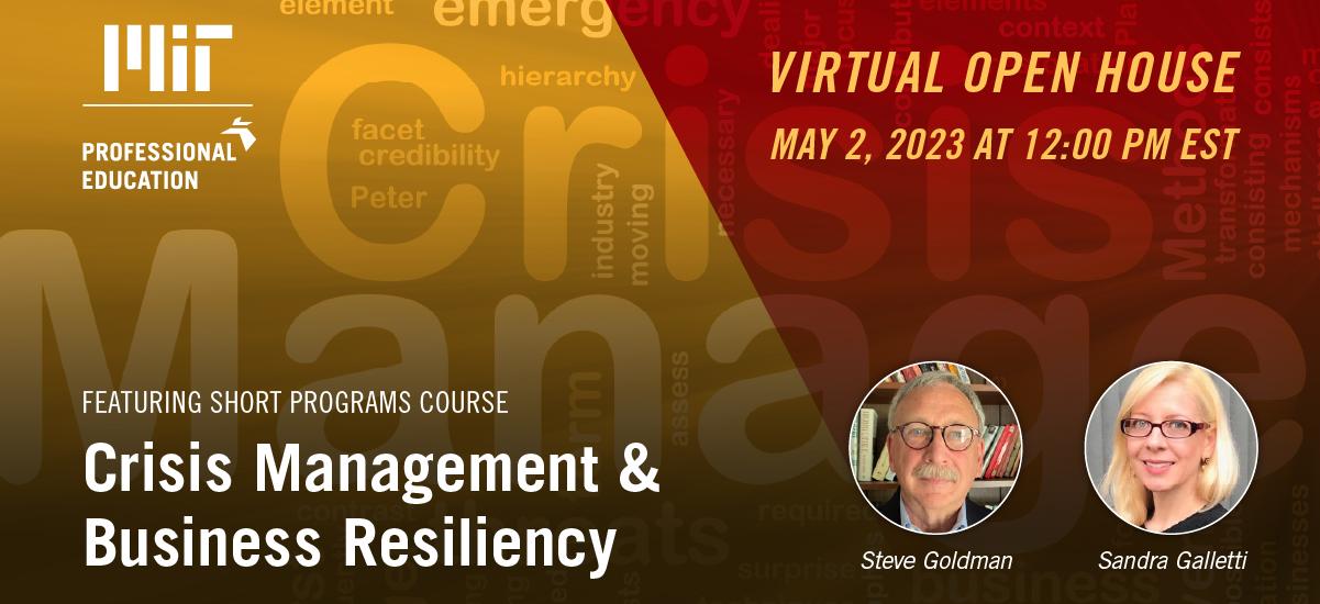 Open House: Crisis Management & Business Resiliency