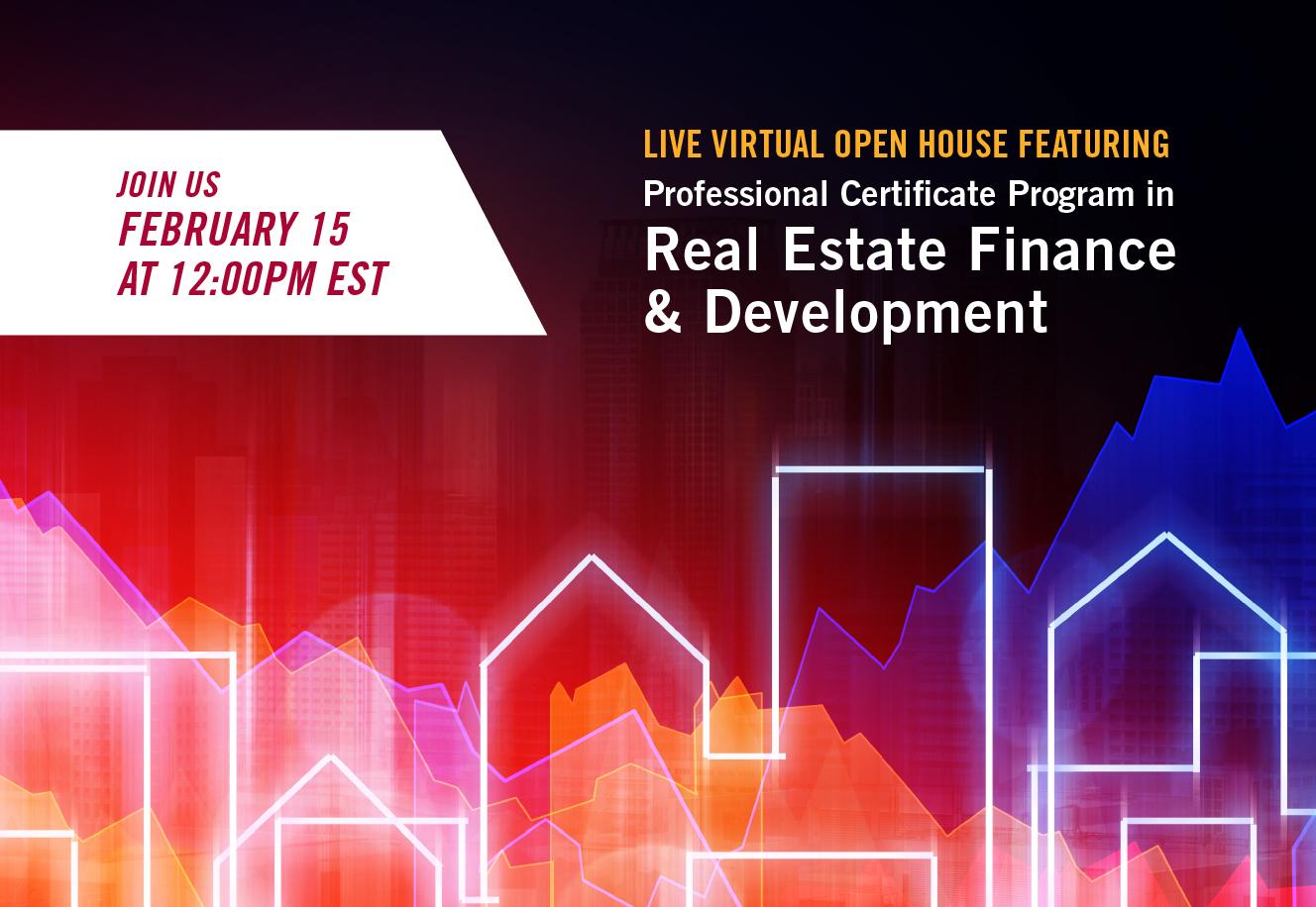 Open House Professional Certificate Program in Real Estate Finance & Development