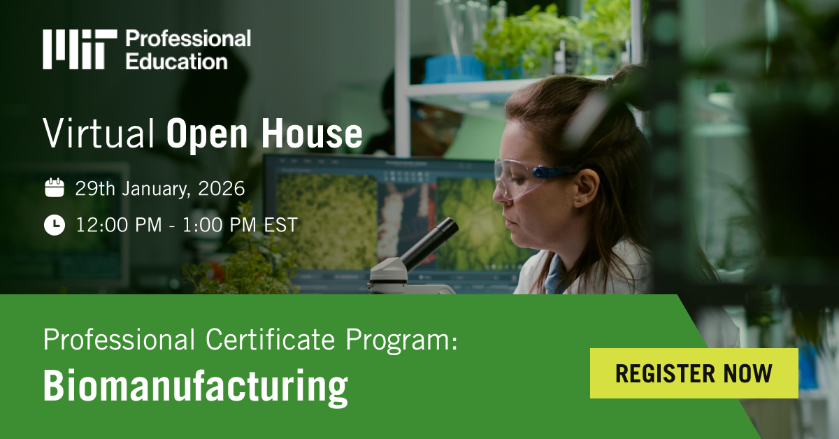 Biomanufacturing 2026 - Open House