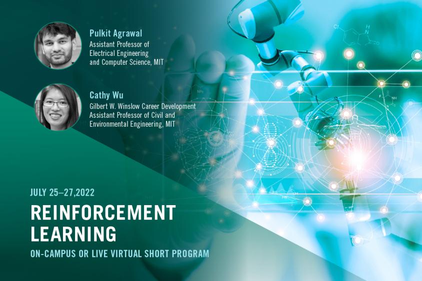 Reinforcement learning - homepage header