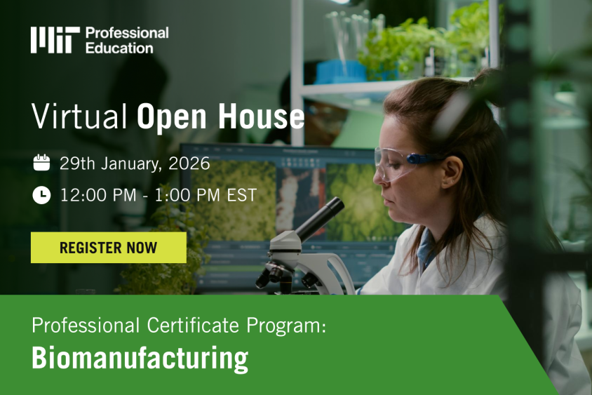Biomanufacturing open house 2026 - Homepage image
