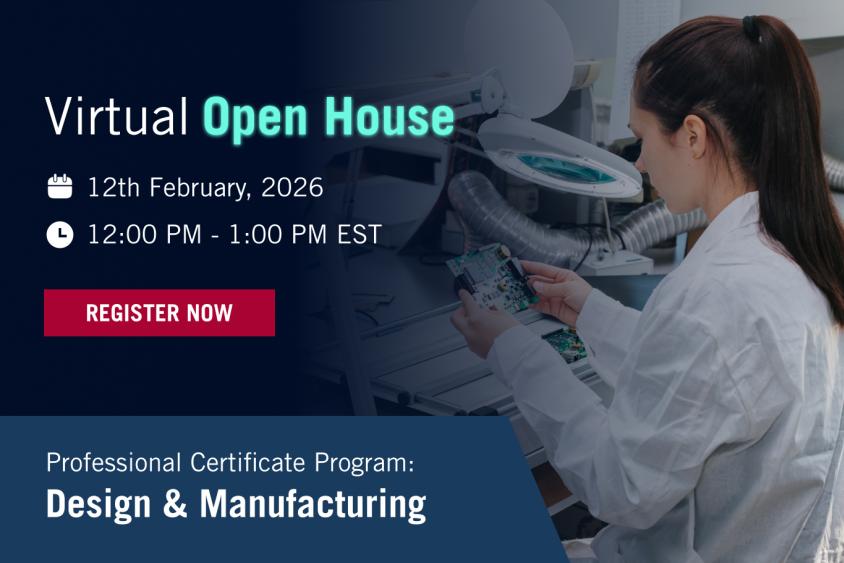 Design & Manufacturing Open House 2026 Home page Image