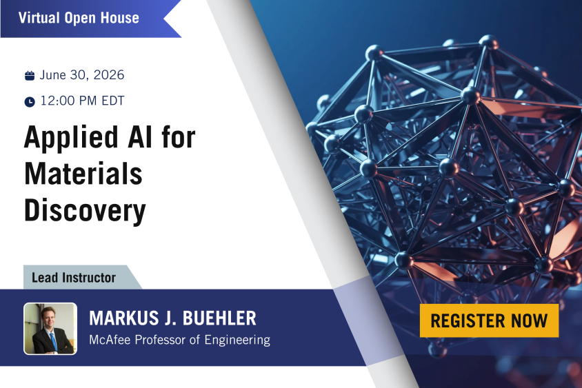Join Open House: Applied AI for Materials Discovery on June 30 at 12pm