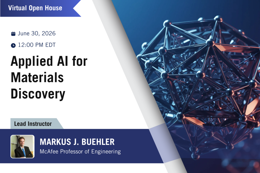Join Open House: Applied AI for Materials Discovery on June 30 at 12pm